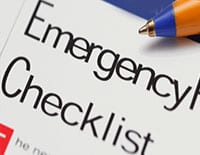 Preparing for an Emergency